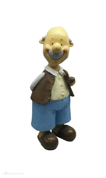 Дед с трубкой  22*18*60